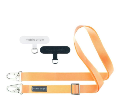 Smycz do telefonu Mobile Origin Lanyard tape 25mm 84-165cm peach fuzz